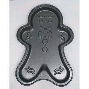 Wilton Holiday Gingerbread Man Cookie Mold New 12" x 8"